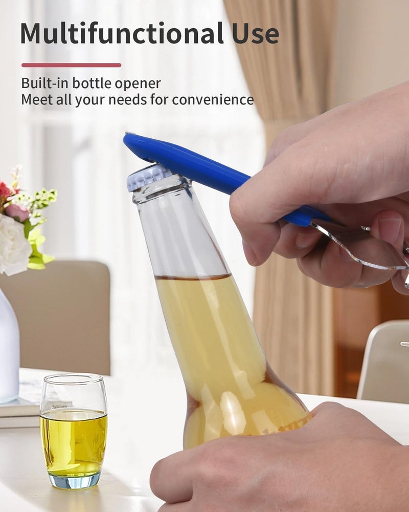 CYDW Mason Jar Opener Tool with No Lid Dents or Damage, Can Opener Manual Multi-Purpose, Easy Twist Manual Handheld Top Remover Utensil, Canning Supplies Tools and Bottle Opener, Made For Lifetime - Image 4